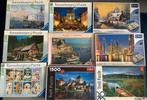 7 puzzels van 1500 stukjes/2 puzzels van 3000 stukjes, Hobby en Vrije tijd, Ophalen, Legpuzzel