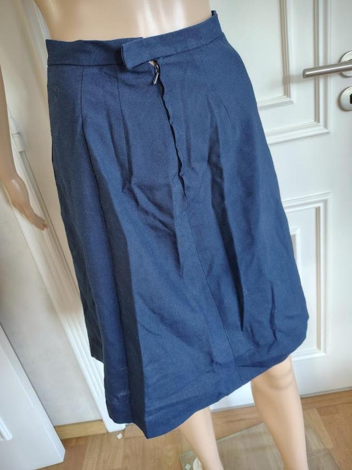 Vintage handgemaakte rok, Kleding | Dames, Rokken, Maat 36 (S), Blauw, Verzenden