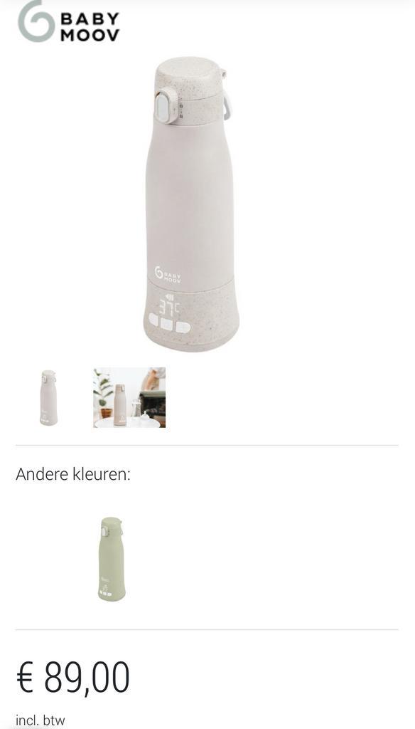 Babymoov Moov & Feed - flesverwarmer, Kinderen en Baby's, Babyvoeding en Toebehoren, Zo goed als nieuw, Flessen- of potjesverwarmer