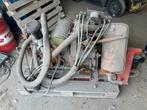 Hatz E89 stationaire diesel motor met hydraulische pomp, Ophalen