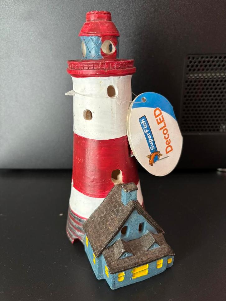 Superfish Deco Led Light House NIEUW, Dieren en Toebehoren, Vissen | Aquaria en Toebehoren, Nieuw, Sierelement, Ophalen of Verzenden