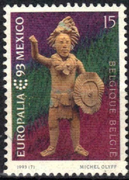 Belgie 1993 - Yvert/OBP 2508 - Europalia 93 - Mexico (ST), Postzegels en Munten, Postzegels | Europa | België, Gestempeld, Kunst