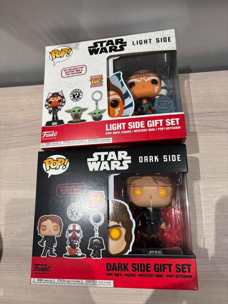 Funko POP Star Wars Ahsoka & Anakin 281 light Dark Side Gift, Verzamelen, Star Wars, Ophalen of Verzenden
