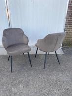 NIEUWE luxe eetkamerstoelen horeca kwaliteit chique velvet, Huis en Inrichting, Stoelen, Ophalen, Overige kleuren, Nieuw, Metaal