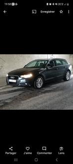 Audi A6 break 2013, Autos, Cuir, Euro 5, Boîte manuelle, Noir