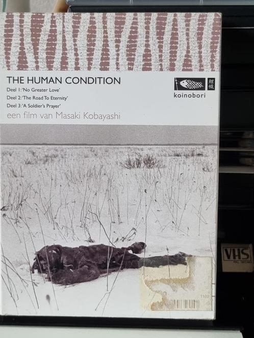 The Human Condition, Masaki Kobayashi, 3 delen compleet, zel, Cd's en Dvd's, Dvd's | Filmhuis, Ophalen of Verzenden