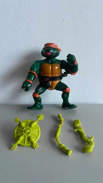 Vintage 1989 Ninja Turtle Wacky Michelangelo - complete beschikbaar voor biedingen