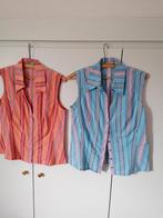 Lot de 2 chemisiers sans manche taille 38 St Emile, Kleding | Dames, Bodywarmers, Ophalen of Verzenden, Zo goed als nieuw