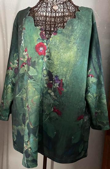 Mooie Trui / Tuniek 4 XL met fantasie decolleté beschikbaar voor biedingen