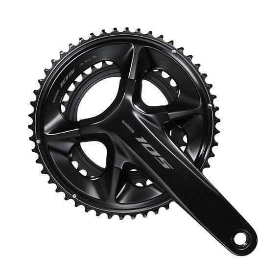SHIMANO CRANK R7100 105 - Zwart - 172.5/50x34, Fietsen en Brommers, Fietsonderdelen, Nieuw, Racefiets, Crankstel of Pedalen, Ophalen of Verzenden
