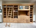 Grote boekenkast en dressoir, Huis en Inrichting, Kasten | Boekenkasten, Ophalen, Met deur(en), 200 cm of meer, Eikenhout