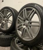18 Inch Originele Audi velgen met Continental zomerbanden, Ophalen of Verzenden