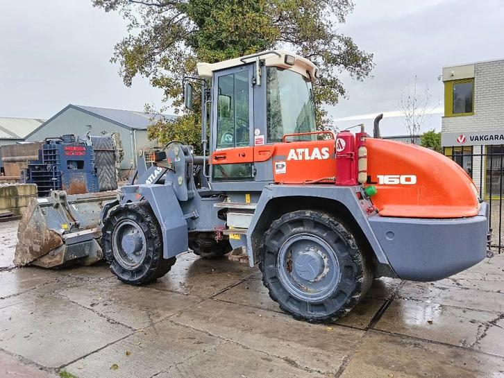 Atlas L160 terex tl160 shovel lwiellader loader ce 4x4, Zakelijke goederen, Machines en Bouw | Kranen en Graafmachines, Wiellader of Shovel