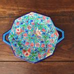 Longwy octagonale schaal met 2 handgrepen, Antiek en Kunst, Ophalen of Verzenden