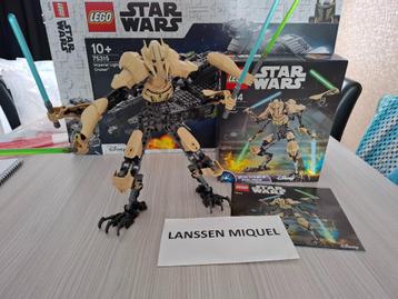 Lego Star Wars 75112 General Grévious disponible aux enchères