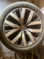 4 aluminium velgen 18” Volkswagen, Ophalen, Gebruikt, Band(en)