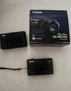 Canon PowerShot sx740 Hs, Audio, Tv en Foto, Fotocamera's Digitaal, Ophalen, Compact, Canon, 8 keer of meer