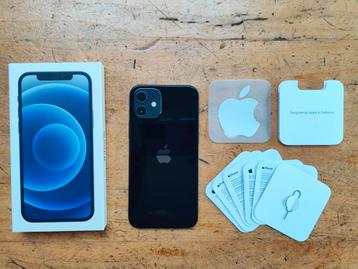 Apple iPhone 12 64Gb zwart (Zeer goede staat!) beschikbaar voor biedingen