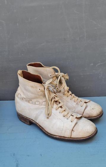 Leder COTTON OXFORD cricket ankle boots 1920 beschikbaar voor biedingen