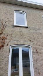 Houten ramen dubbel glas, voordeur, achterdeur, tuinpoort..., Doe-het-zelf en Bouw, Ophalen, Gebruikt, Dubbelglas