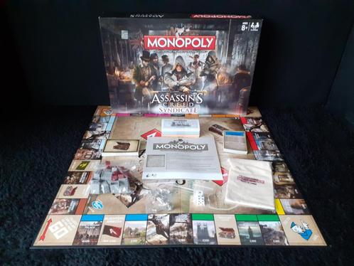 STOPZETTING VERZAMELING Monopoly Assassin's creed Syndicate, Hobby en Vrije tijd, Gezelschapsspellen | Bordspellen, Gebruikt, Ophalen of Verzenden