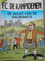 F.C. De Kampioenen - De schat van de MacBoma's, Boeken, Gelezen, Ophalen of Verzenden, Hec Leemans (FC De Kampioenen), Eén stripboek
