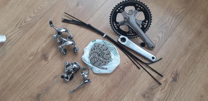 SHIMANO 105, 10V GROEPSET, Fietsen en Brommers, Fietsonderdelen, Ophalen of Verzenden