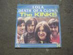 Single vinyl The Kinks ( Lola / Death of a clown ), Rock en Metal, Gebruikt, Ophalen of Verzenden, 7 inch
