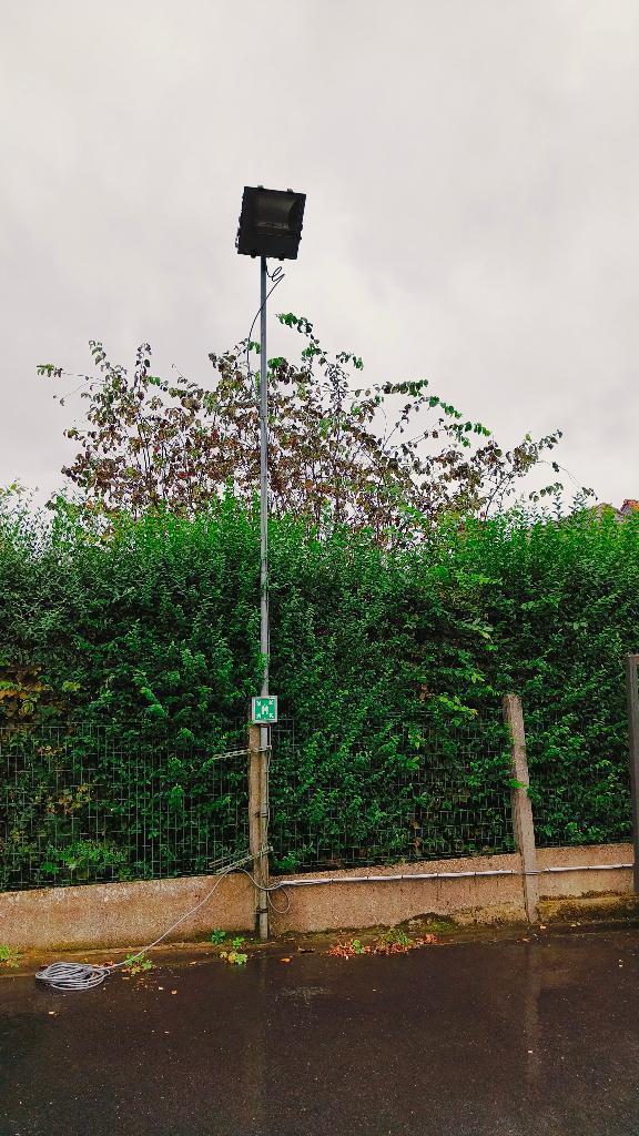 Verlichtingspaal, Jardin & Terrasse, Éclairage extérieur, Utilisé, Lampadaire, Alimentation secteur, Enlèvement