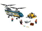 LEGO 60093: diepzee helikopter, ZGAN, 100% compleet + doos, Complete set, Ophalen of Verzenden, Lego, Zo goed als nieuw