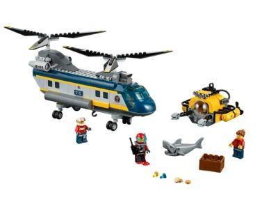 LEGO 60093: diepzee helikopter, ZGAN, 100% compleet + doos, Enfants & Bébés, Jouets | Duplo & Lego, Comme neuf, Lego, Ensemble complet
