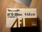 Tamron AF70-300 LD MACRO Canon, Audio, Tv en Foto, Nieuw, Ophalen of Verzenden