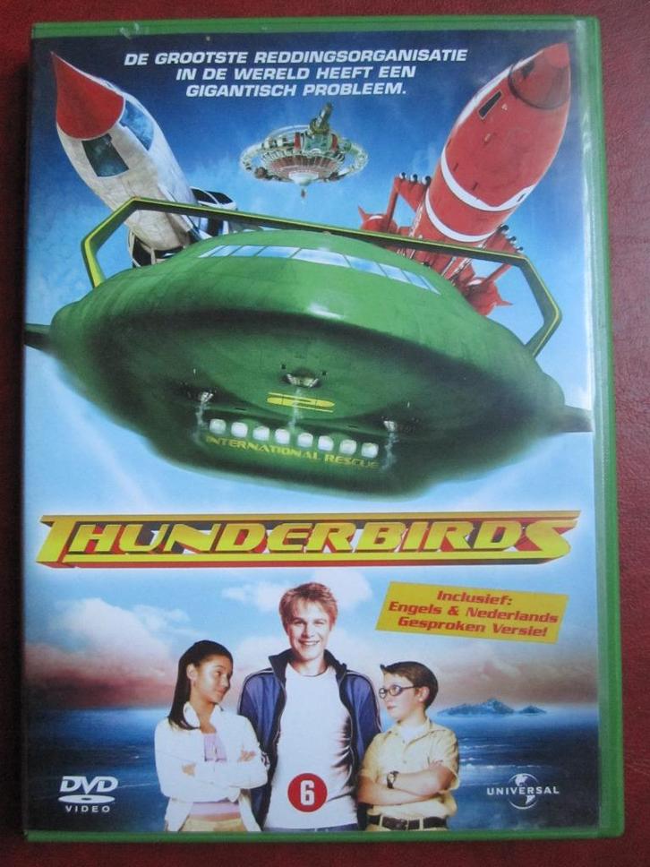 Thunderbirds (2004), Cd's en Dvd's, Dvd's | Science Fiction en Fantasy, Zo goed als nieuw, Science Fiction, Vanaf 6 jaar, Ophalen of Verzenden
