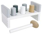 Houten hamerbank grijs/wit JaBaDaBaDo, Kinderen en Baby's, Ophalen of Verzenden, Nieuw, Kraamcadeau