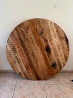 Eettafel mangohout, Huis en Inrichting, Ophalen, Zo goed als nieuw