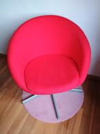 Rode draaistoel ikea, Huis en Inrichting, Ophalen, Stof