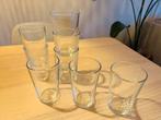 Waterglazen, Verzamelen, Glas en Drinkglazen, Ophalen, Zo goed als nieuw