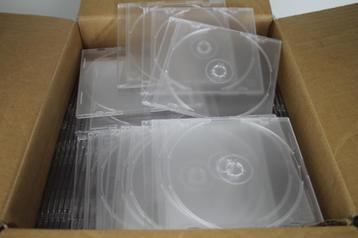 Nieuwe ongebruikte cd/dvd doosjes beschikbaar voor biedingen