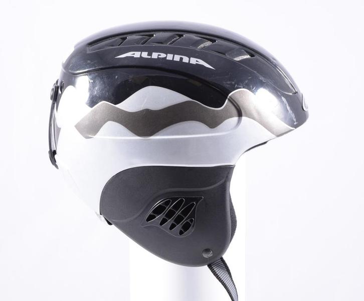 Casque de ski snowboard 48 49 50 51 52 cm ALPINA CARAT, Sports & Fitness, Ski & Ski de fond, Utilisé, Autres marques, Carving