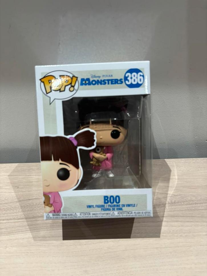 Boo #386 Funko Pop! Disney: Monster's Inc. Vinyl Figure, Collections, Jouets miniatures, Comme neuf, Enlèvement ou Envoi
