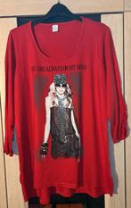 🔴Tuniek maat xl, Enlèvement ou Envoi, Comme neuf, Rouge, Chemisier ou Tunique