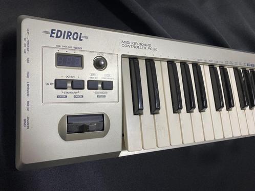 CLAVIER MIDI EDIROL PC-50, Musique & Instruments, Claviers, Comme neuf, 49 touches, Roland, Sensitif, Connexion MIDI, Enlèvement ou Envoi