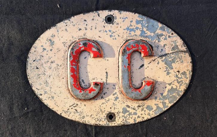 Kenteken van het Belgisch consulair korps, Verzamelen, Automerken, Motoren en Formule 1, Gebruikt, Ophalen of Verzenden