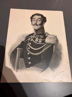 Portretreproductie Hoppenbrouwers, officier onder Napoleon, Envoi, Comme neuf