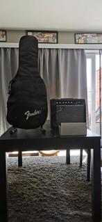 prachtige squier affinity stratocaster HSS pack., Ophalen, Zo goed als nieuw, Fender, Met versterker