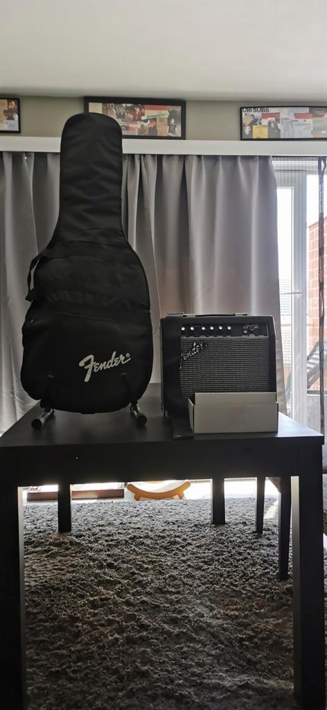 prachtige squier affinity stratocaster HSS pack., Muziek en Instrumenten, Snaarinstrumenten | Gitaren | Elektrisch, Zo goed als nieuw