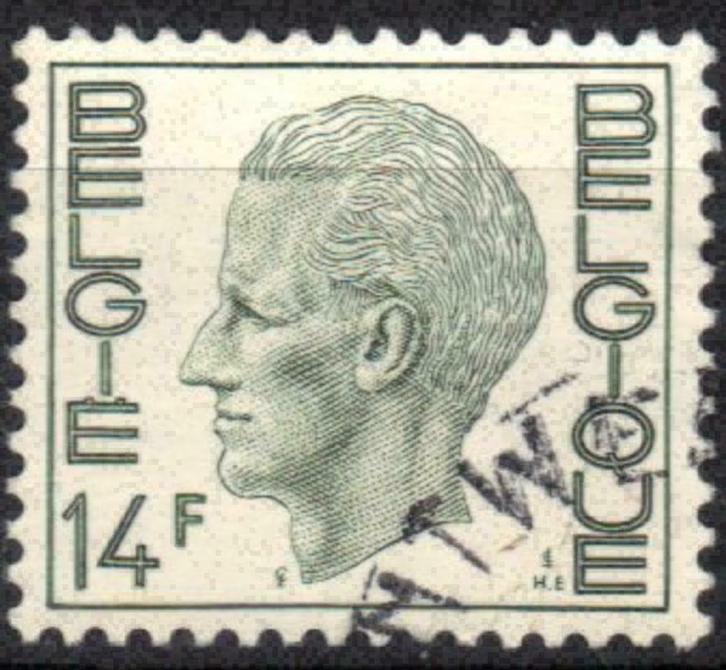 Belgie 1976 - Yvert 1818/OBP 1823 - Koning Boudewijn (ST), Postzegels en Munten, Postzegels | Europa | België, Gestempeld, Verzenden
