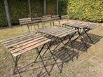 Bistro setjes 4 sets Ikea, Tuin en Terras, Ophalen, Overige materialen, Gebruikt, Bijzettafel