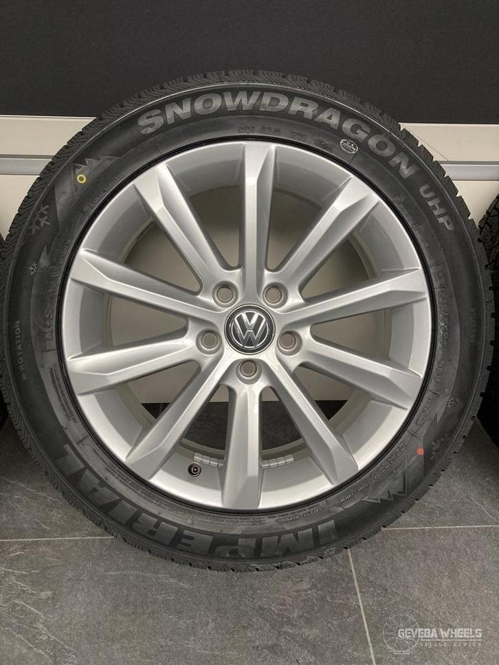 17” originele Volkswagen Passat B7 B8 velgen + winterbanden, Auto-onderdelen, Banden en Velgen, Banden en Velgen, Winterbanden