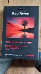 Audioquest Red River RCA 2x1m (nieuw), Audio, Tv en Foto, Audiokabels en Televisiekabels, Nieuw, Ophalen of Verzenden